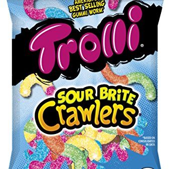 Trolli Sour Brite Crawlers Gummy Candy, 5 Ounce Online