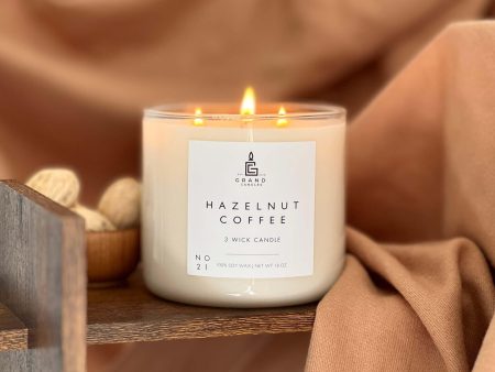 Hazelnut Coffee Candle Fashion