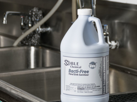 Noble Bacti-Free Third Sink Sanitizer - 1   4   1 gal btl Discount