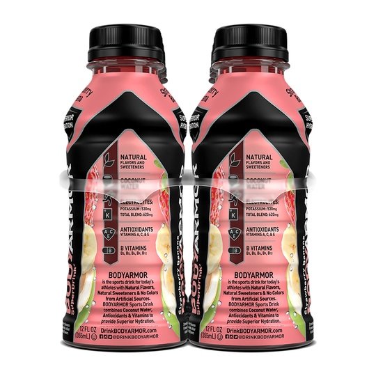 BODYARMOR Sports Drink, Strawberry Banana, 12 Fl. Oz., 8 count Cheap