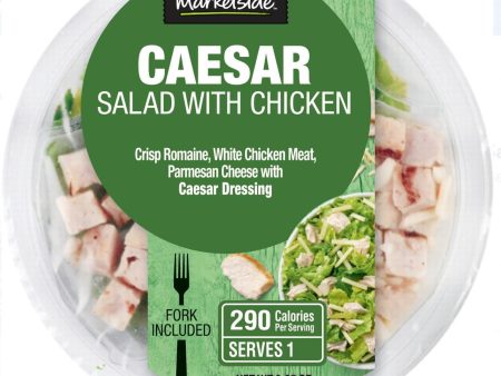 Marketside Caesar Salad with Chicken, 6.25 oz Bowl, Fresh Hot on Sale