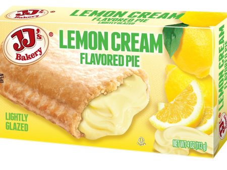 JJ s Bakery Lightly Glazed Snack Pies 4oz (Lemon Cream) Cheap