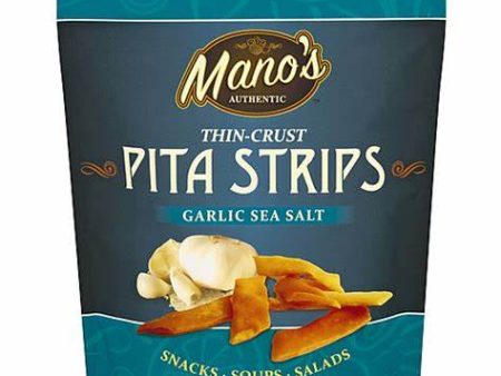 Pita Chips, Garlic Sea Salt - Mano s Online Hot Sale