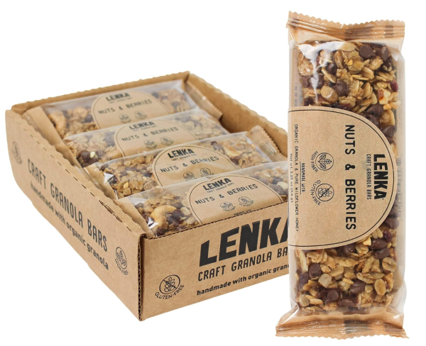 Lenka Bars Nuts and Berries - 12   1 ct bar Online Hot Sale