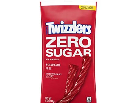 TWIZZLERS Sugar Free Strawberry Twists 5 oz Bag For Discount