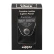 Zippo Harley-Davidson Lighter Pouch, Black Hot on Sale