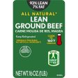 All Natural* 93% Lean 7% Fat Lean Ground Beef, 1 lb Tray Sale