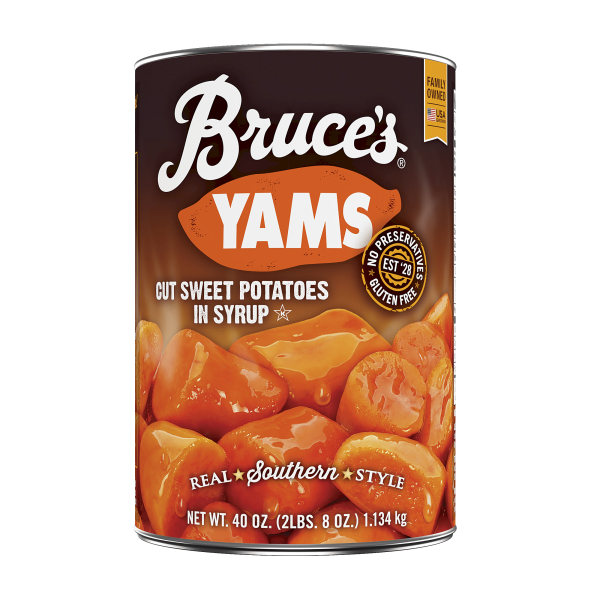 Bruce s Yams Cut Sweet Potatoes in Syrup, Canned Vegetables, 40 oz Discount