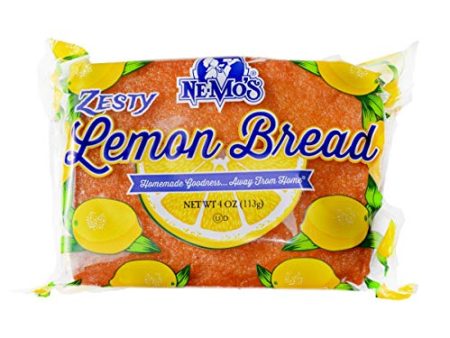 Ne-Mos Zesty Lemon Cake Bread, 4 Ounce Supply