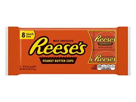 REESE S, Peanut Butter Cups Snack Size, 4.4 oz Online Sale