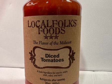 Diced Tomatoes, qrt - Local Folks For Discount