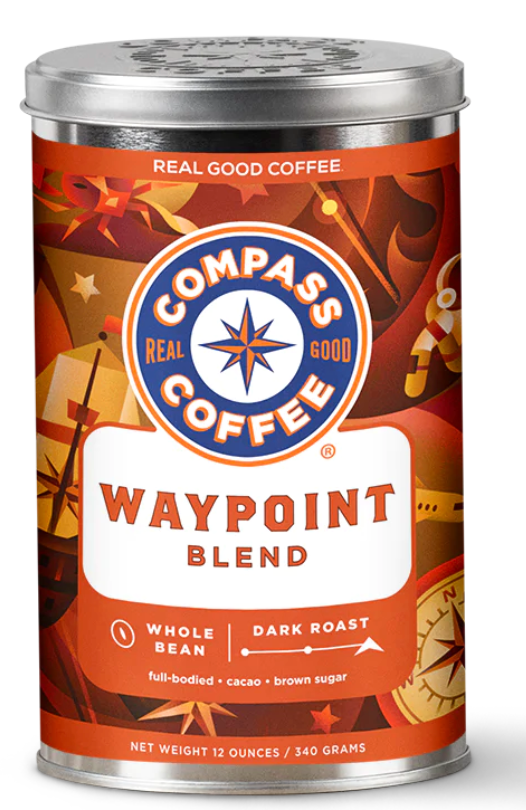 Compass Coffee Waypoint - 6   12 oz ctn Online