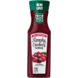 Simply Cranberry Cocktail Juice 11.5 (Pack of 12) Online Sale