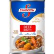 Swanson Clear Beef Broth, 14.5 oz Can Supply