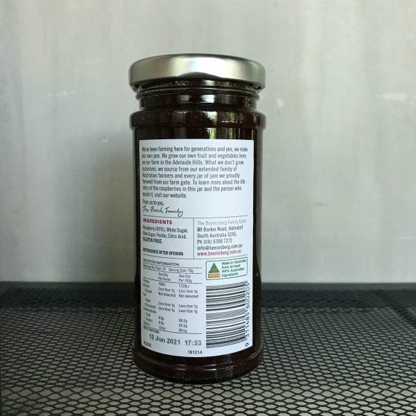 Raspberry Jam 300g Online now