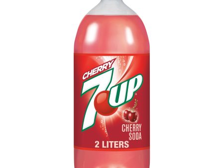 7UP Cherry Flavored Soda, 2 L bottle Hot on Sale