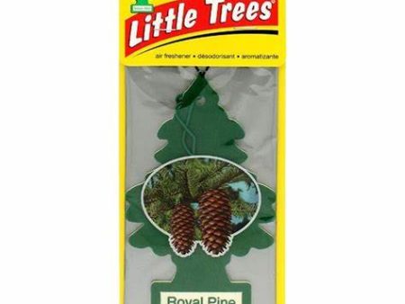 LITTLE TREES Car Air Freshener Hanging Paper Tree Home Car Royal Pine Supply