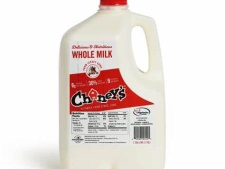 Whole Milk, 1 2 Gallon - Chaney s Dairy For Sale