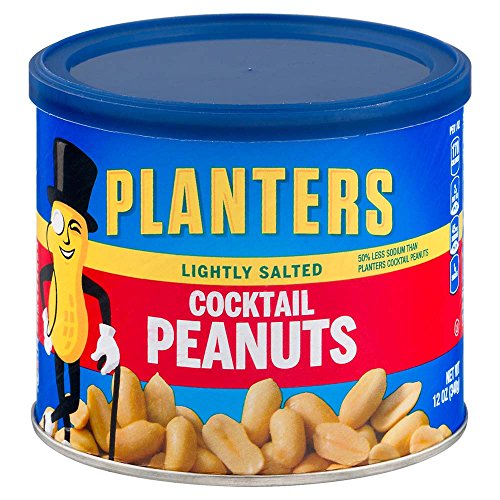 Planters Lightly Salted Cocktail Peanuts 12 oz Canister on Sale