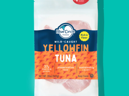 Blue Circle Yellowfin Tuna - 1   16   20 oz bag Online Sale