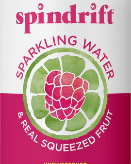 Spindrift Sparkling Water, Raspberry Lime - 24   12 oz can For Discount