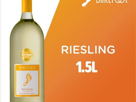 Barefoot Riesling California White Wine, 1.5 Liter Glass Bottle Online