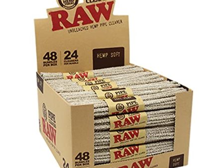 RAW Pipe Cleaners - 48pc Display - 24pc (Soft Bristle) Online Hot Sale