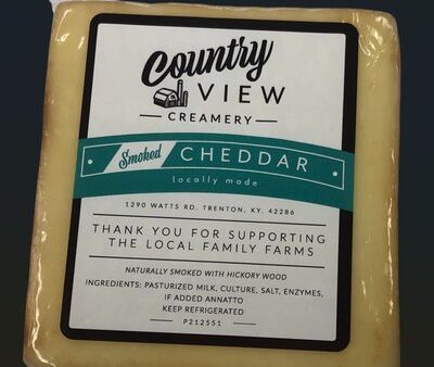 Smoked Cheddar cheese - Country View Creamery For Sale