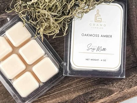 Oakmoss Amber Soy Wax Melt Hot on Sale