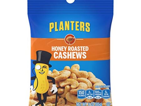 Planters Honey Roasted & Salted Cashews 3oz Bag Online Hot Sale