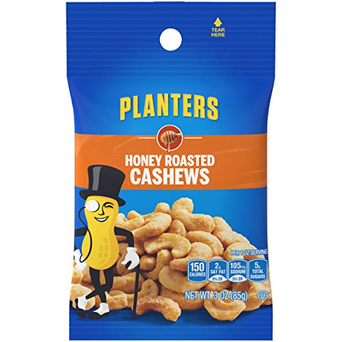 Planters Honey Roasted & Salted Cashews 3oz Bag Online Hot Sale