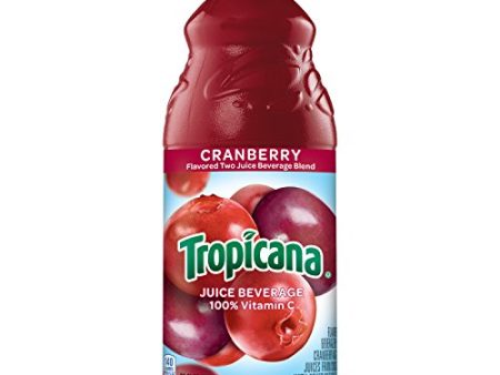 Tropicana Cranberry Juice Beverage, 32 Ounce Bottle Fashion