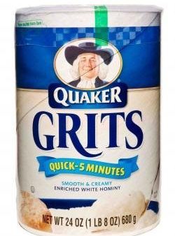 Quaker Quick Grits, 5 Minute Recipe, 24 Ounce Box For Sale