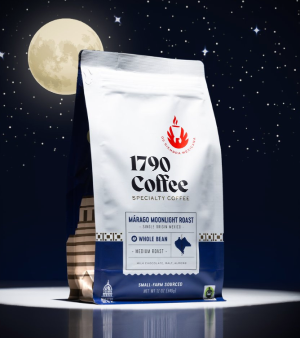 1790 Coffee Márago Moonlight Roast - Whole Bean - 12   12 oz pouch Cheap