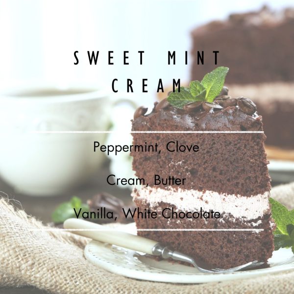 Sweet Mint Cream Candle Fashion