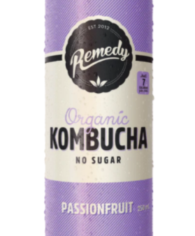 Passionfruit Organic Kombucha 24 s For Cheap