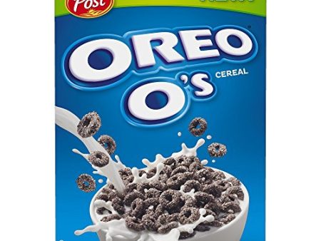 Post Oreo O s Chocolate Sandwich Creme Cookies Breakfast Cereal 11 oz For Sale