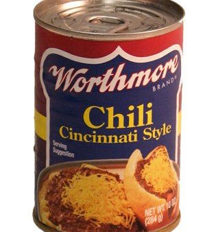 Worthmore Chili Cincinnati Style, 10-ounce Cans Cheap