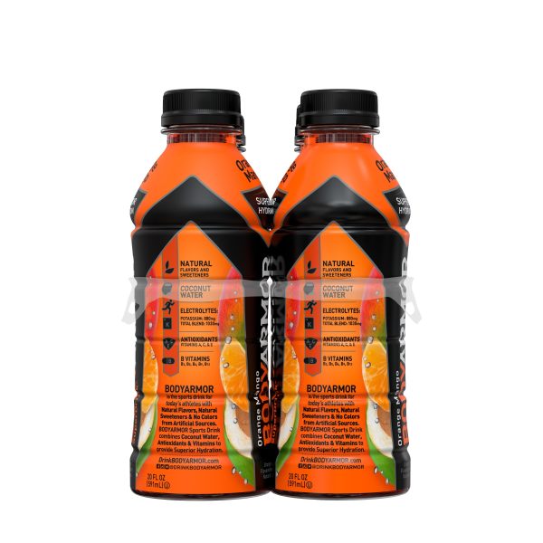 BODYARMOR Sports Drink Orange Mango, 20 fl oz, 6 Pack Online