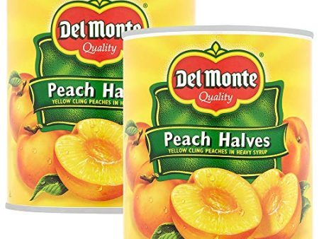 Del Monte, Sliced Peaches, Yellow Cling Peaches in Heavy Syrup, 15.25oz Can Online Hot Sale