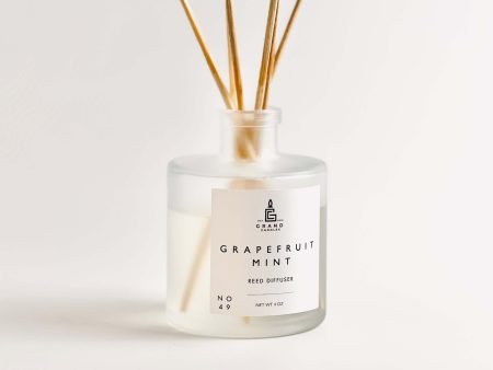 Grapefruit Mint Reed Diffuser Online now