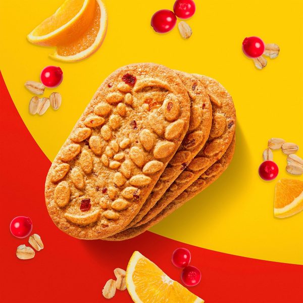 belVita Cranberry Orange Breakfast Biscuits, 8 Packs (4 Biscuits Per Pack) Fashion