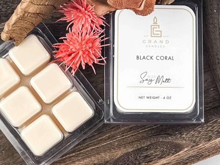 Black Coral Soy Wax Melt Sale