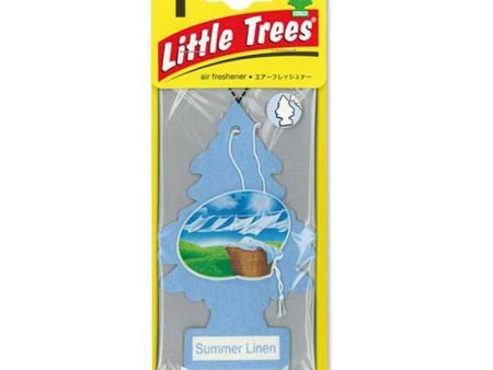 LITTLE TREES Car Air Freshener Hanging Paper Tree Home Car Summer Linen [1-Count] Hot on Sale