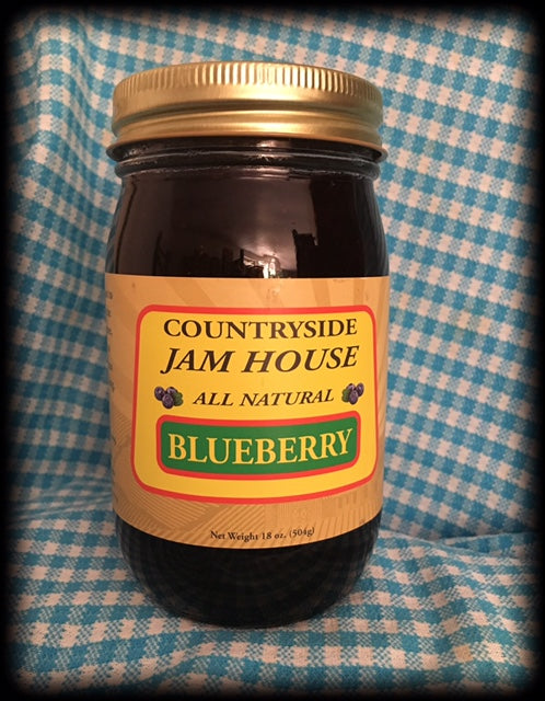 Blueberry Jam - Countryside Jam House Supply