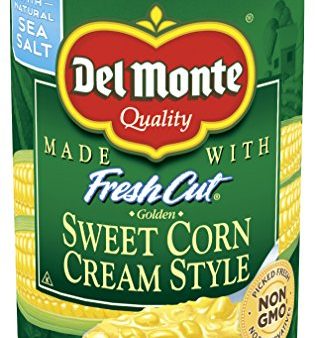 Del Monte Canned Fresh Cut Sweet Corn Cream Style, 14.75 Oz Cheap