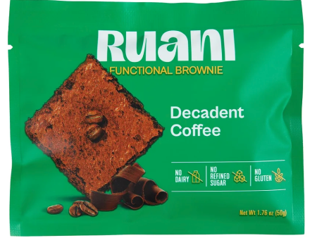 Ruani Decadant Coffee Brownie - 12   52 g ea on Sale