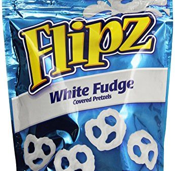 Demet s Flipz White Fudge Pretzels, 5 oz Bag Online Sale