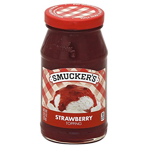 Smucker s Strawberry Flavored Topping, 11.75 Ounce Jar Fashion