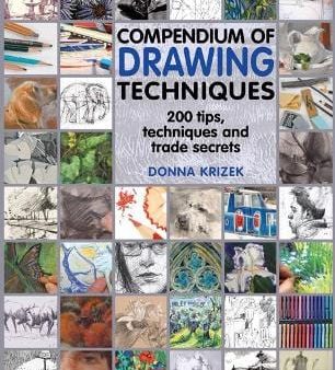 Donna Krizek: Compendium of Drawing Techniques [2012] paperback Online Sale